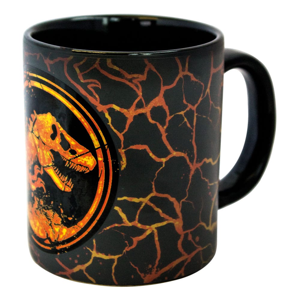 Mug Jurassic World T-Rex avant effet thermique, vue de face