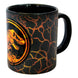 Mug Jurassic World T-Rex avant effet thermique, vue de face