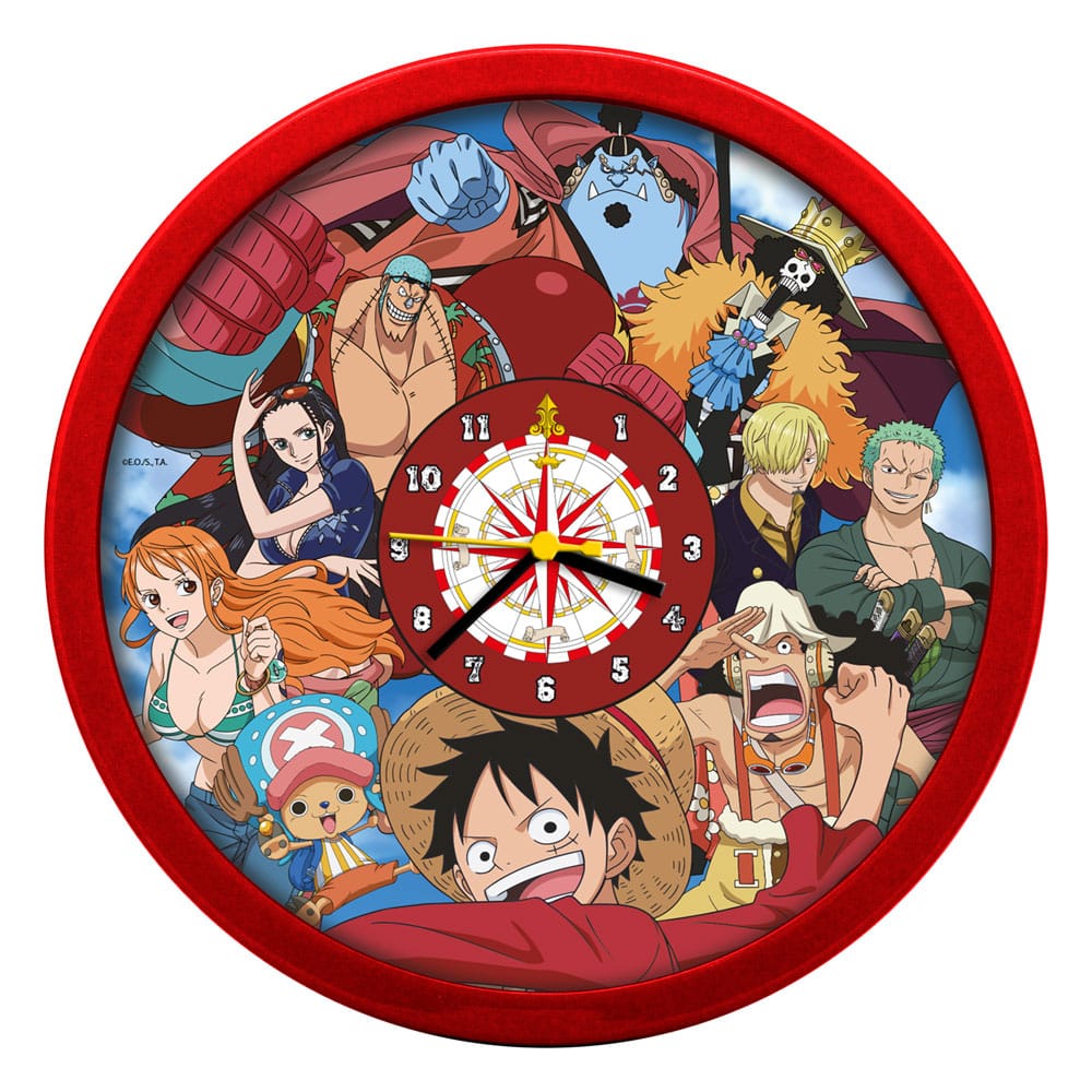Pendule murale One Piece officielle Joy Toy, vue de face