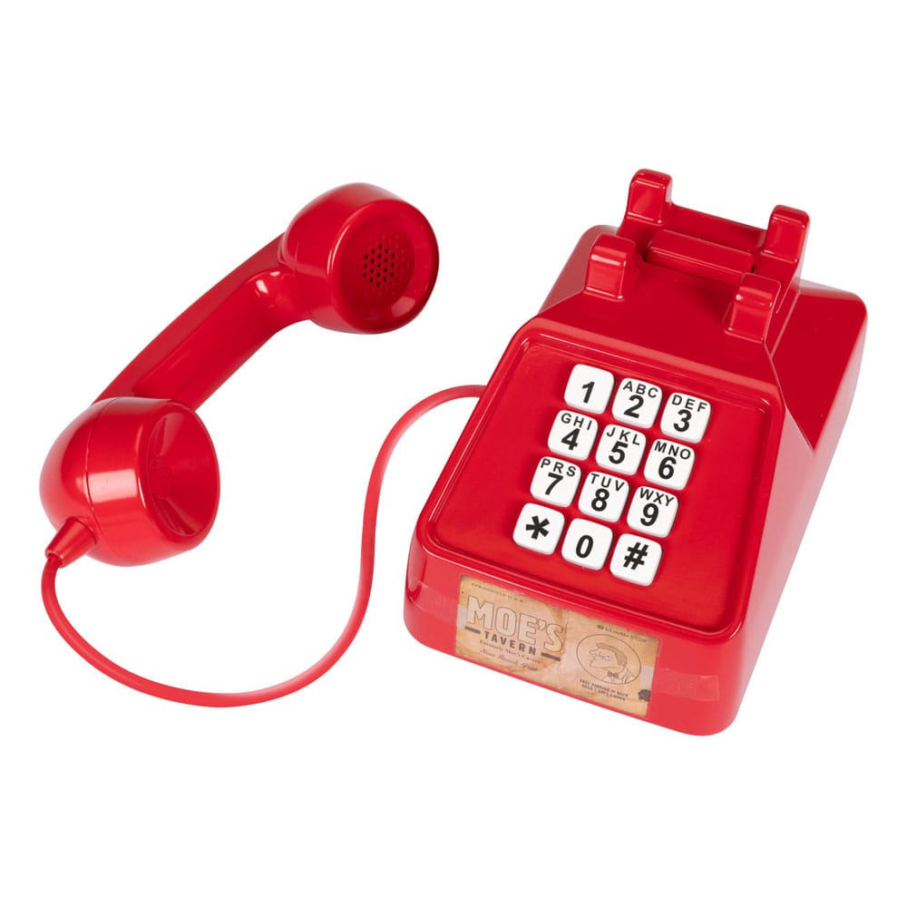 Détail du cadran et du combiné du téléphone Moe's