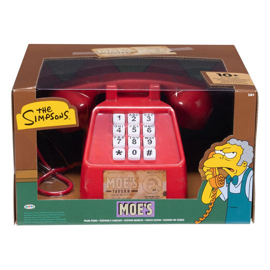 Packaging du téléphone à blagues Moe's Jakks Pacific
