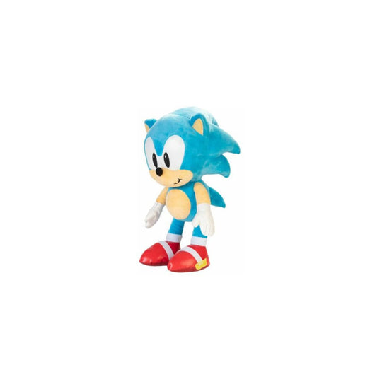 Peluche Sonic Jumbo 50 cm Jakks Pacific montrant les détails des chaussures