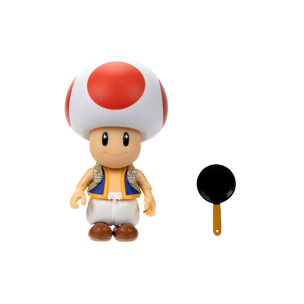 Toad du film Super Mario Bros avec accessoires Jakks Pacific