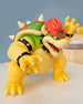 Fonction cracheur de feu de la figurine Bowser en gros plan
