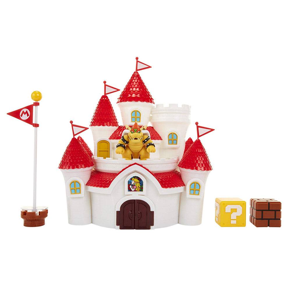 Jeu du Château du Royaume Champignon World of Nintendo Jakks Pacific vue d'ensemble