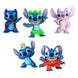 Pack de 5 figurines Stitch Lilo & Stitch Just Play en emballage blister