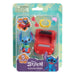 Contenu détaillé du playset Lilo & Stitch Just Play : Stitch 7cm, planche de surf, accessoires