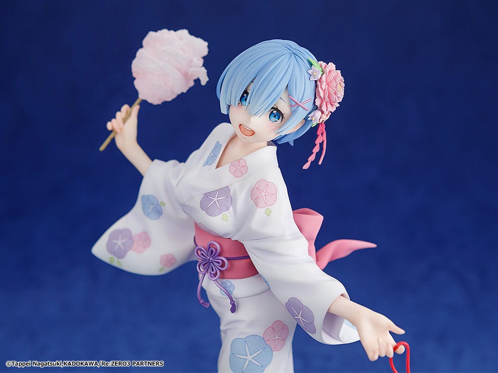 Emballage boîte-fenêtre de la statuette Rem Yukata Renewal Package