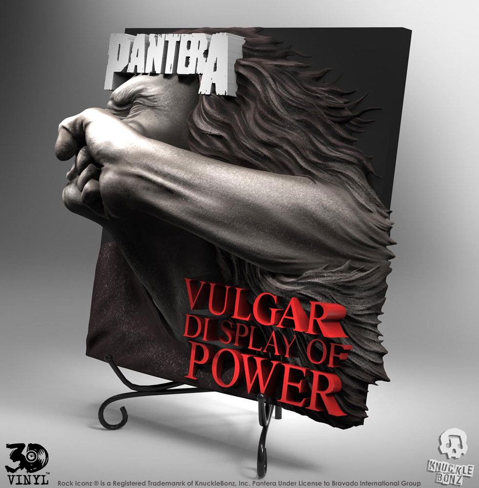 Statuette Knucklebonz Pantera Vulgar Display of Power sur son socle numéroté