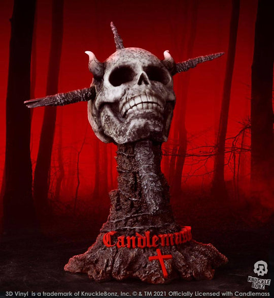 Statuette Candlemass Knucklebonz avec certificat d'authenticité