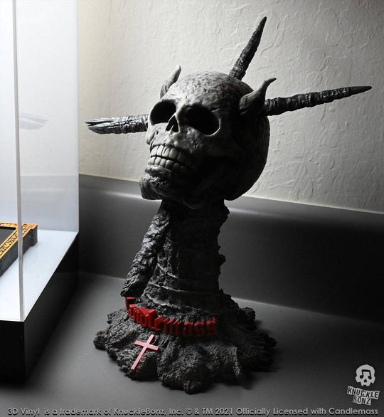 Statuette Candlemass 3D Vinyl gros plan sur la texture