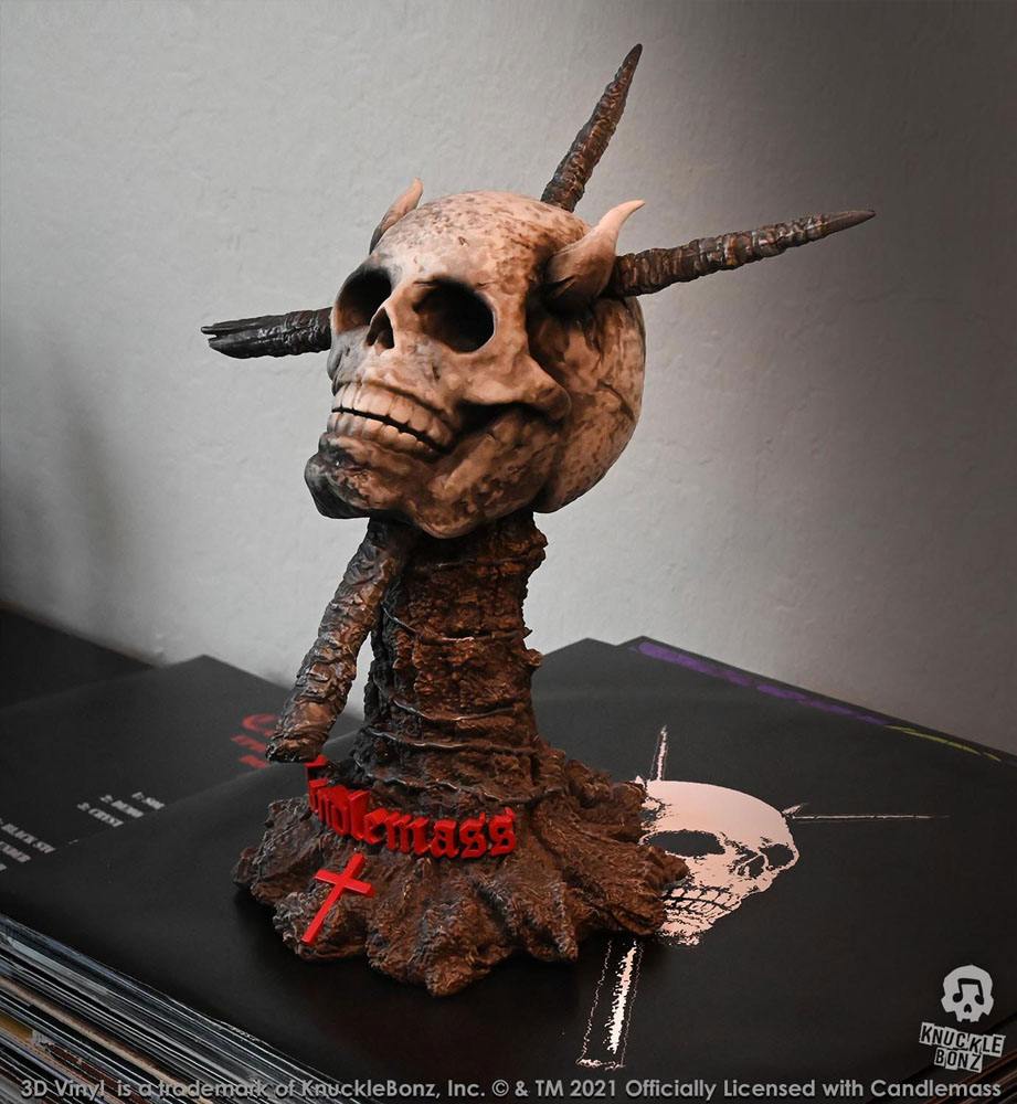 Statuette Candlemass Epicus Doomicus Metallicus en studio