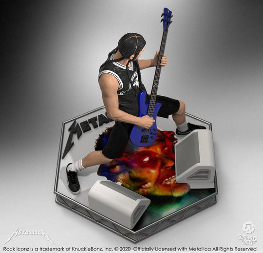 Emballage de la statuette Knucklebonz Robert Trujillo