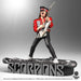 Vue d'ensemble de la statuette Matthias Jabs Scorpions sur son socle