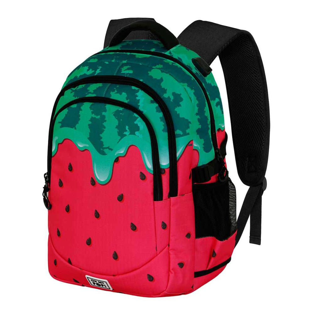 Sac à dos Oh My Pop! Melty Melon Karactermania pour enfant, motif pastèque coloré et joyeux