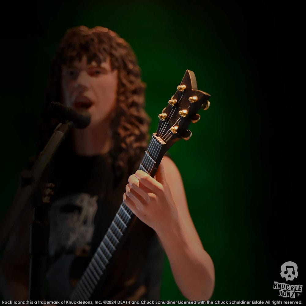 Chuck Schuldiner Rock Iconz II, figurine de haute qualité