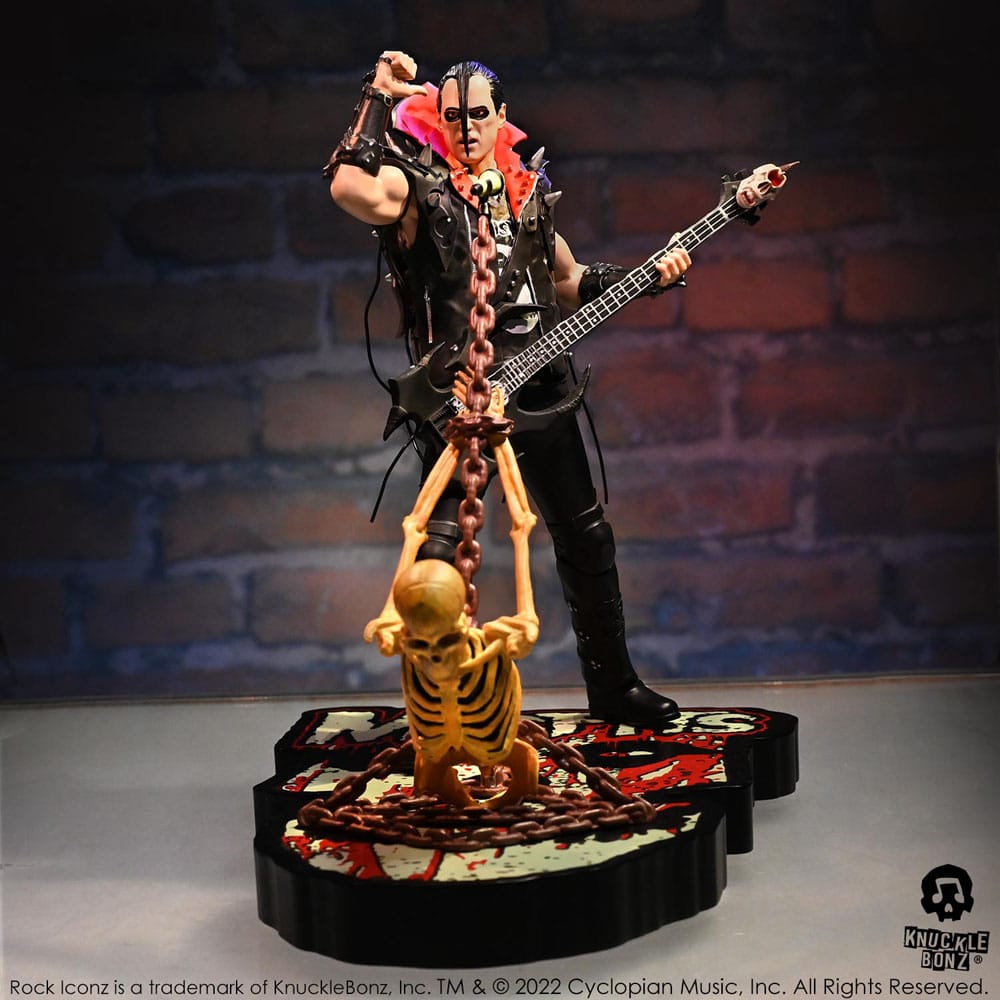 Knucklebonz Rock Iconz Jerry Only sur socle