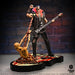 Guitare basse de Jerry Only sur la statuette Knucklebonz