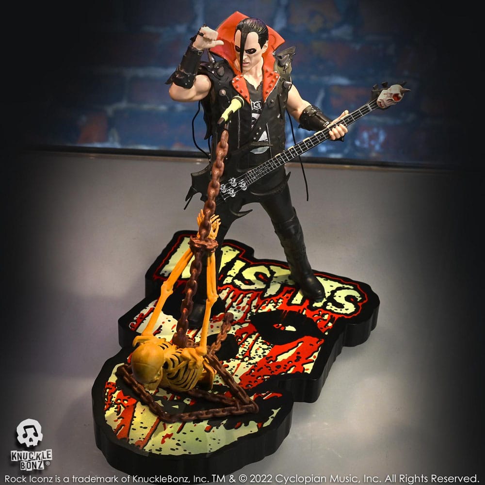 Vue arrière de la statuette Knucklebonz Jerry Only