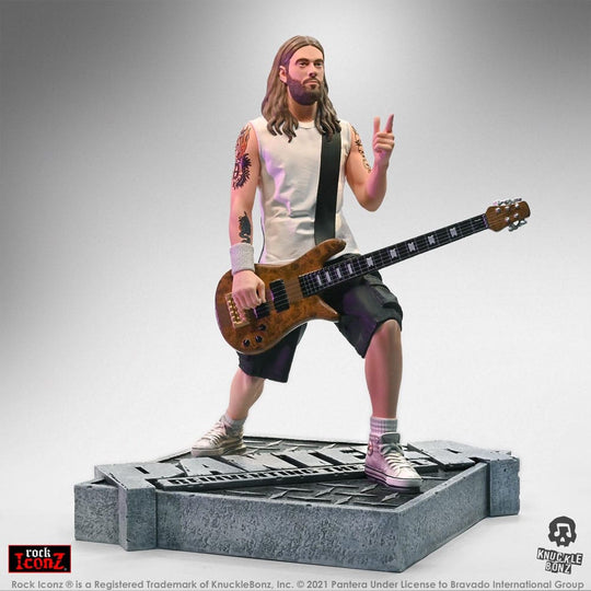 Statuette Pantera Rex Brown Rock Iconz Knucklebonz Reinventing the Steel 22cm