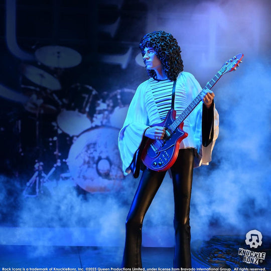 Statuette Brian May Knucklebonz, pose emblématique