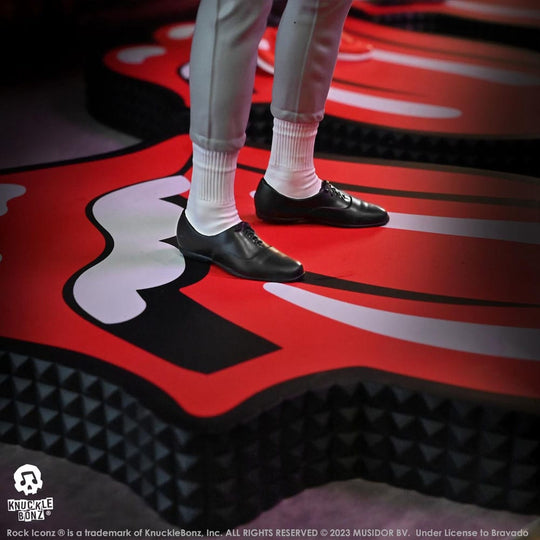 Vue latérale de la statuette Charlie Watts Rock Iconz