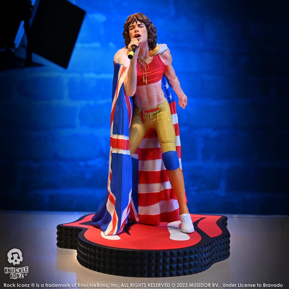Statuette Mick Jagger Rolling Stones Knucklebonz édition limitée numérotée