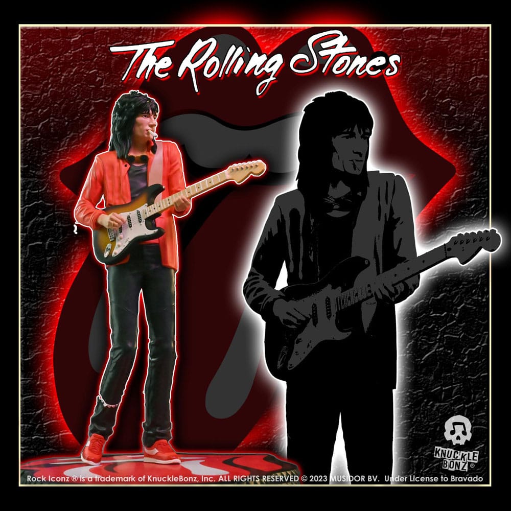 Collection Rock Iconz : Ronnie Wood des Rolling Stones, pièce numérotée