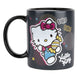 Mug thermique Hello Kitty Candies Konix en situation, mettant en valeur sa taille de 320 ml et la qualité de la céramique.