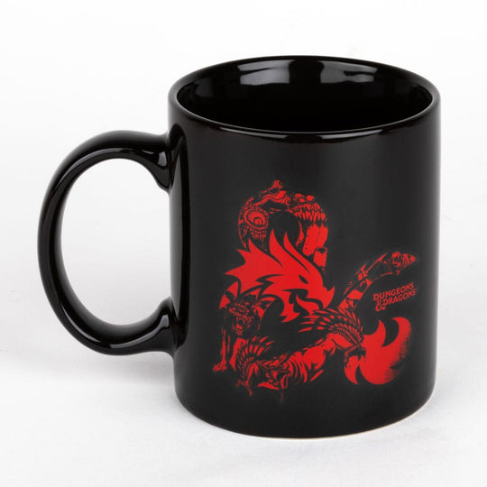 Mug Dungeons & Dragons Monsters Logo 320ml Konix vue de face