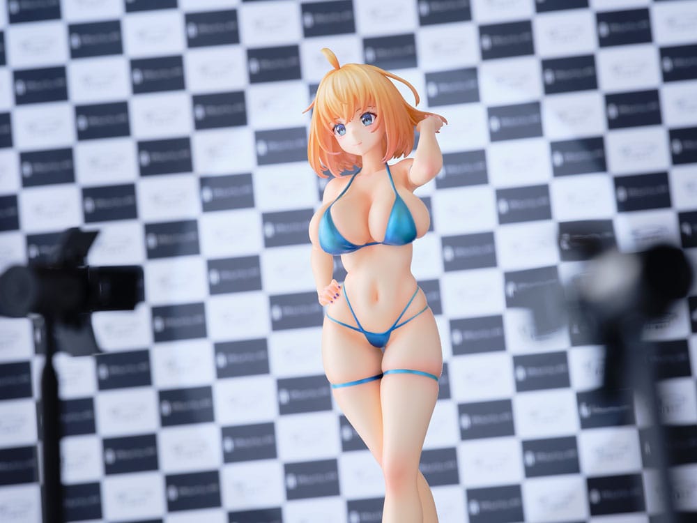 Vue de dos de la statuette Sakura Sophia F. Shirring Bikini Ver. 1/6