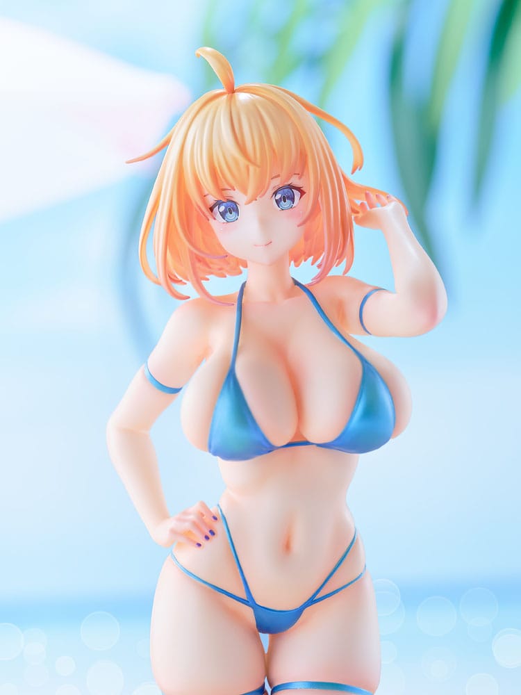 Vue latérale de la figurine Sakura Sophia F. Shirring Bikini Ver. par KoiKoi
