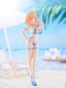 Statuette Sakura Sophia F. Shirring Bikini Ver. 1/6 posée sur son socle
