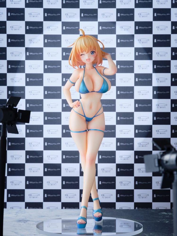 Vue artistique de la statuette Sakura Sophia F. Shirring Bikini