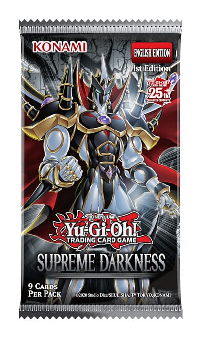 Booster pack Yu-Gi-Oh! Supreme Darkness version ANGLAISE