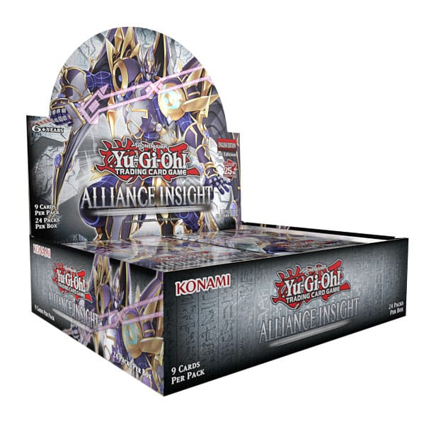 Présentoir scellé de 24 boosters Yu-Gi-Oh! TCG Alliance Insight en version anglaise