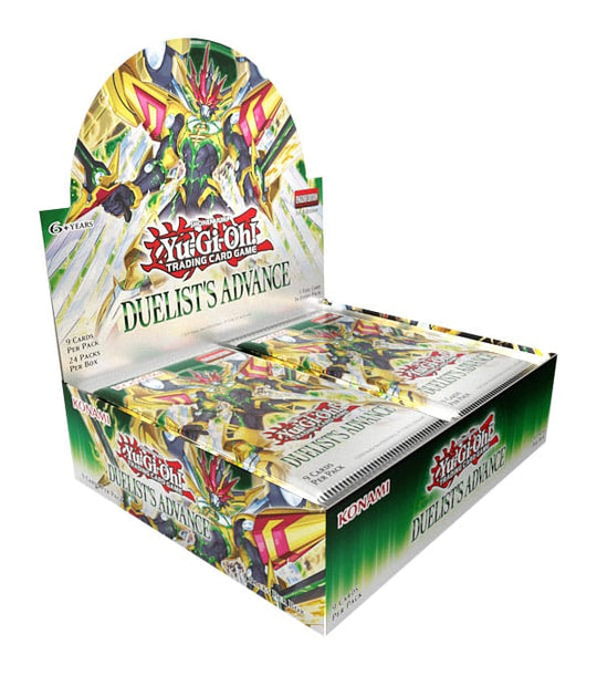 Présentoir Yu-Gi-Oh! TCG Duelist's Advance 24 boosters ANGLAIS