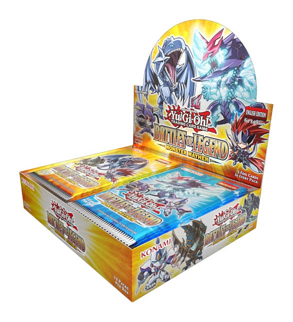 Présentoir Yu-Gi-Oh! TCG Battle of Legends: Monster Mayhem (24 boosters ANGLAIS)