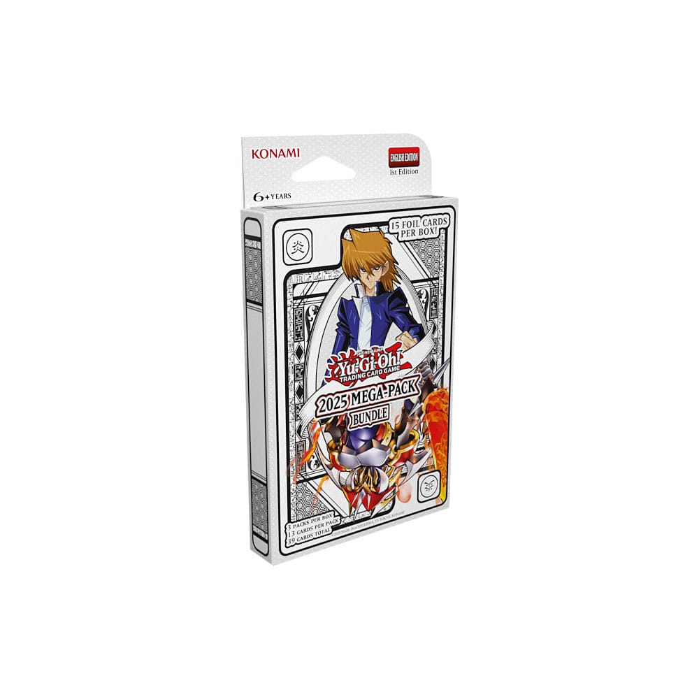 Contenu d'une boîte : 3 Mega-Packs Yu-Gi-Oh! TCG 2025 ANGLAIS