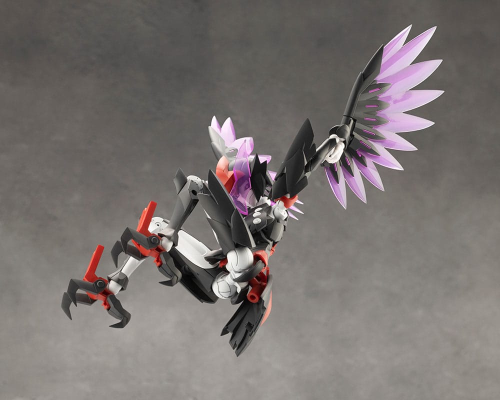 Vue de dos de la figurine Zekuu assemblée