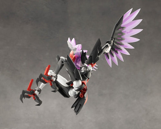 Vue de dos de la figurine Zekuu assemblée