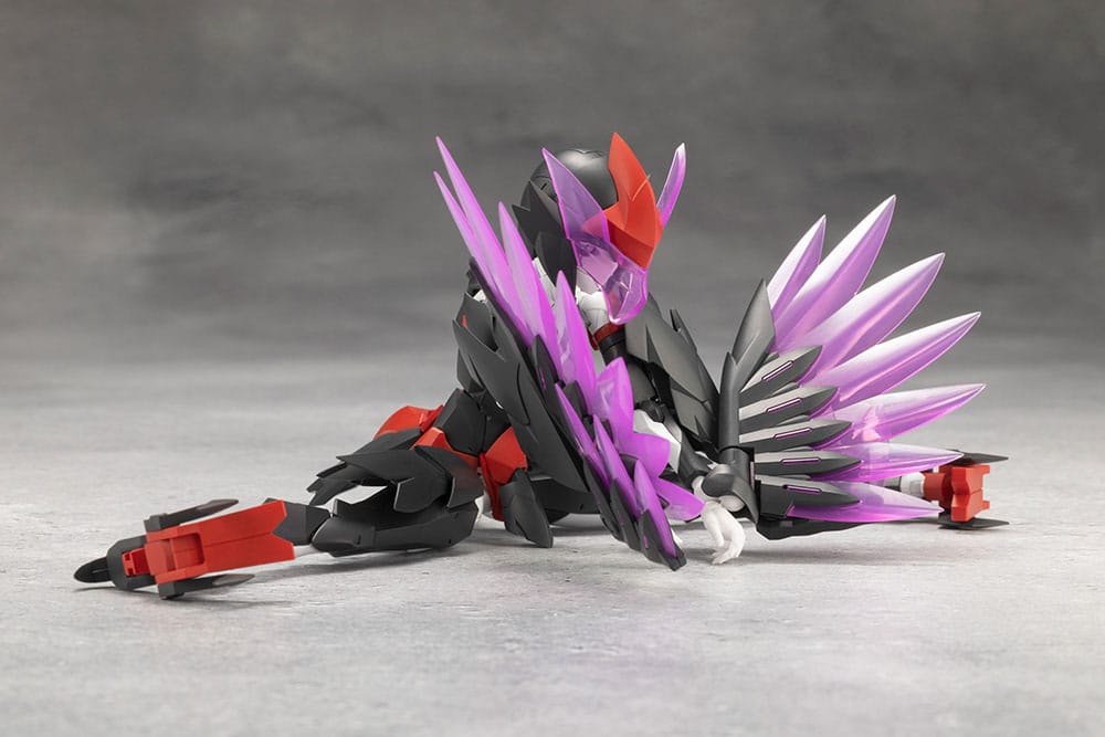 Figurine Zekuu en action sur un socle