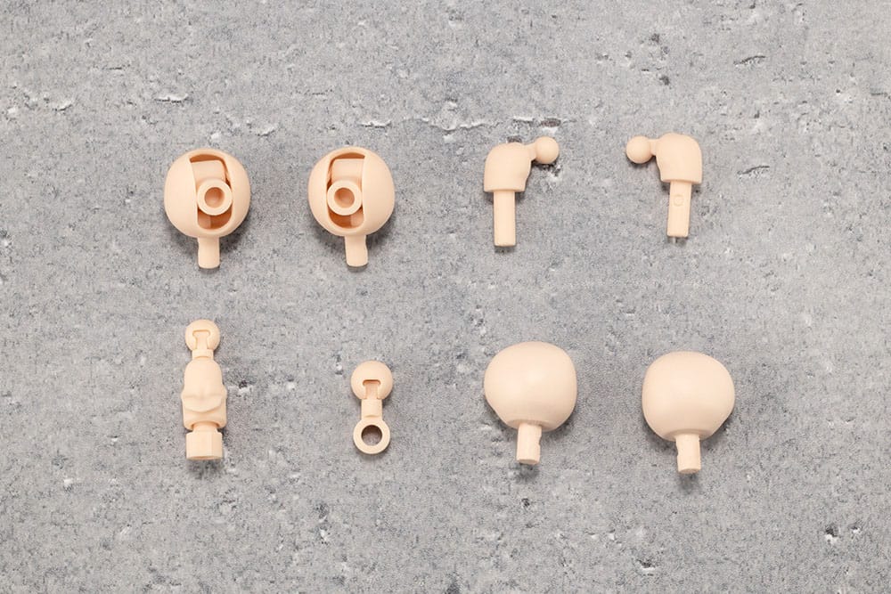 Pièces du Plastic Model Kit Metamorphose Unit Exarmor White Eagle