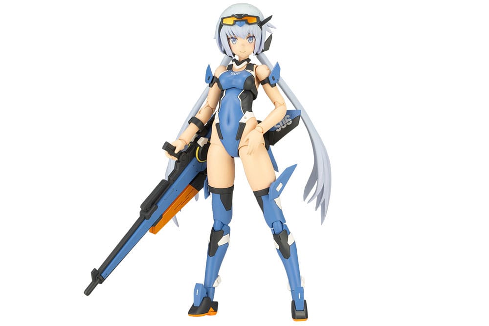 Figurine Frame Arms Girl Stylet Swimsuit Ver. Kotobukiya, vue d'ensemble frontale