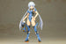 Figurine Stylet Swimsuit posant avec d'autres éléments de la série Frame Arms Girl
