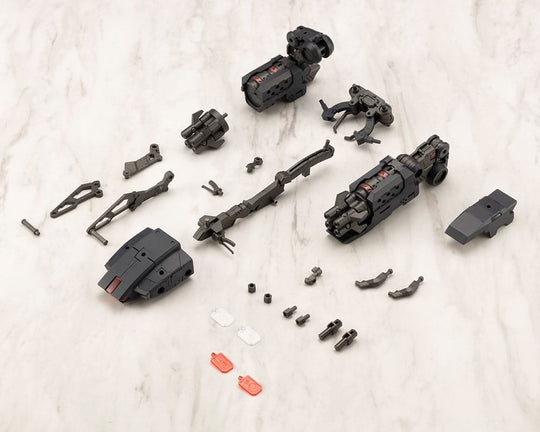Vue latérale de la maquette Gigantic Arms Blitz Gunner Black Ver. assemblée