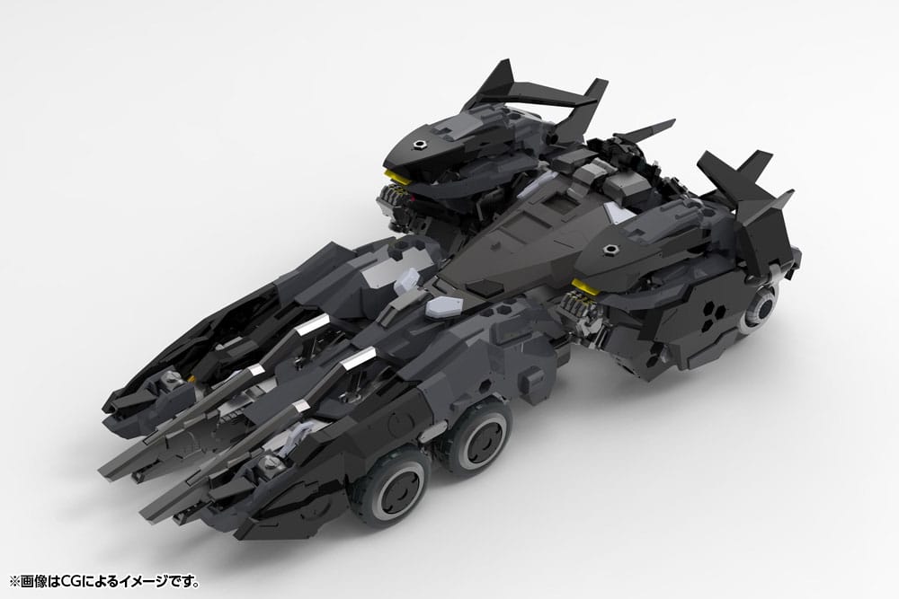 Hexa Gear Veloce vue de face, prête à l'action