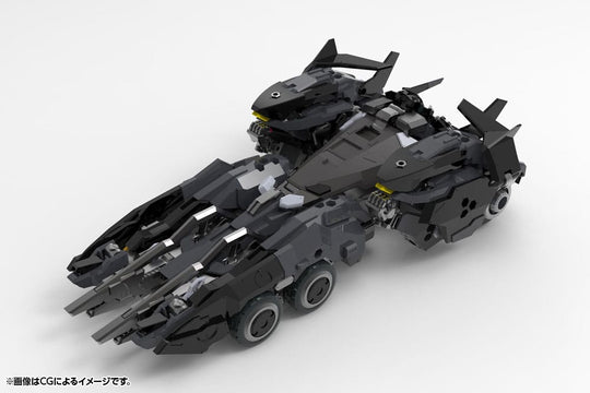 Hexa Gear Veloce vue de face, prête à l'action