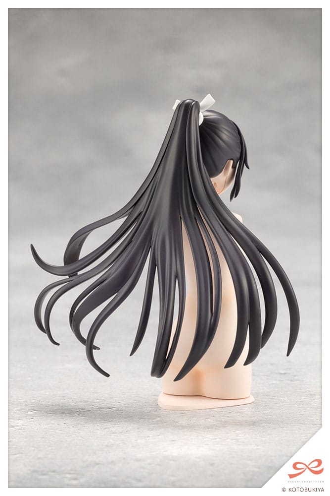 Détail de la perruque Pony Tail pour figurine Kotobukiya Sousai Shojo Teien