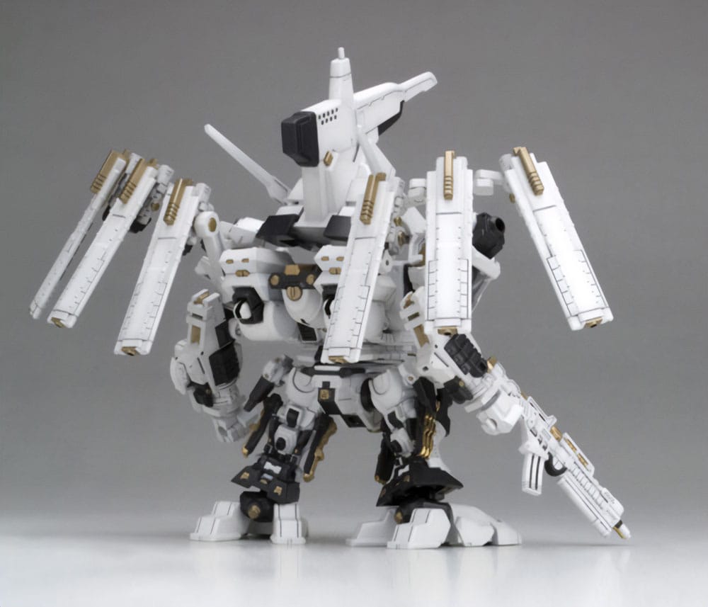 Vue de dos de la figurine Armored Core Rosenthal Cr-Hogire articulée